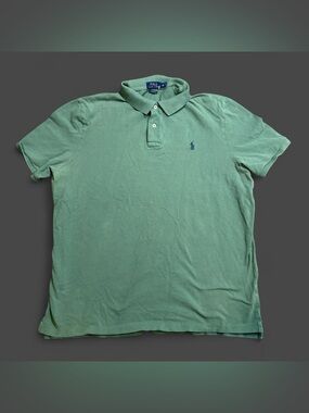 Polo Ralph Lauren green polo shirt Size XL #preppy #classic